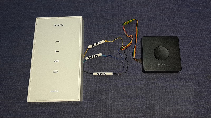 Conectare Modul Adaptor și Nuki Opener